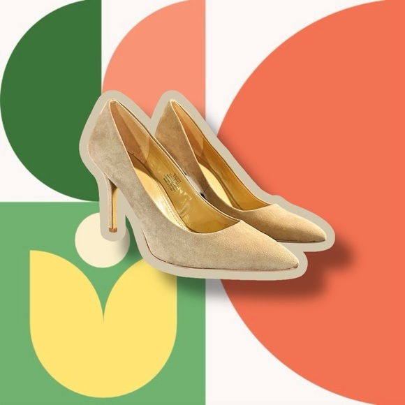 NWOT G.I.L.I. ‘Novelty Jill’ Pointed-Toe Pumps in “Mink Microsuede” Size 11 - Picture 10 of 13